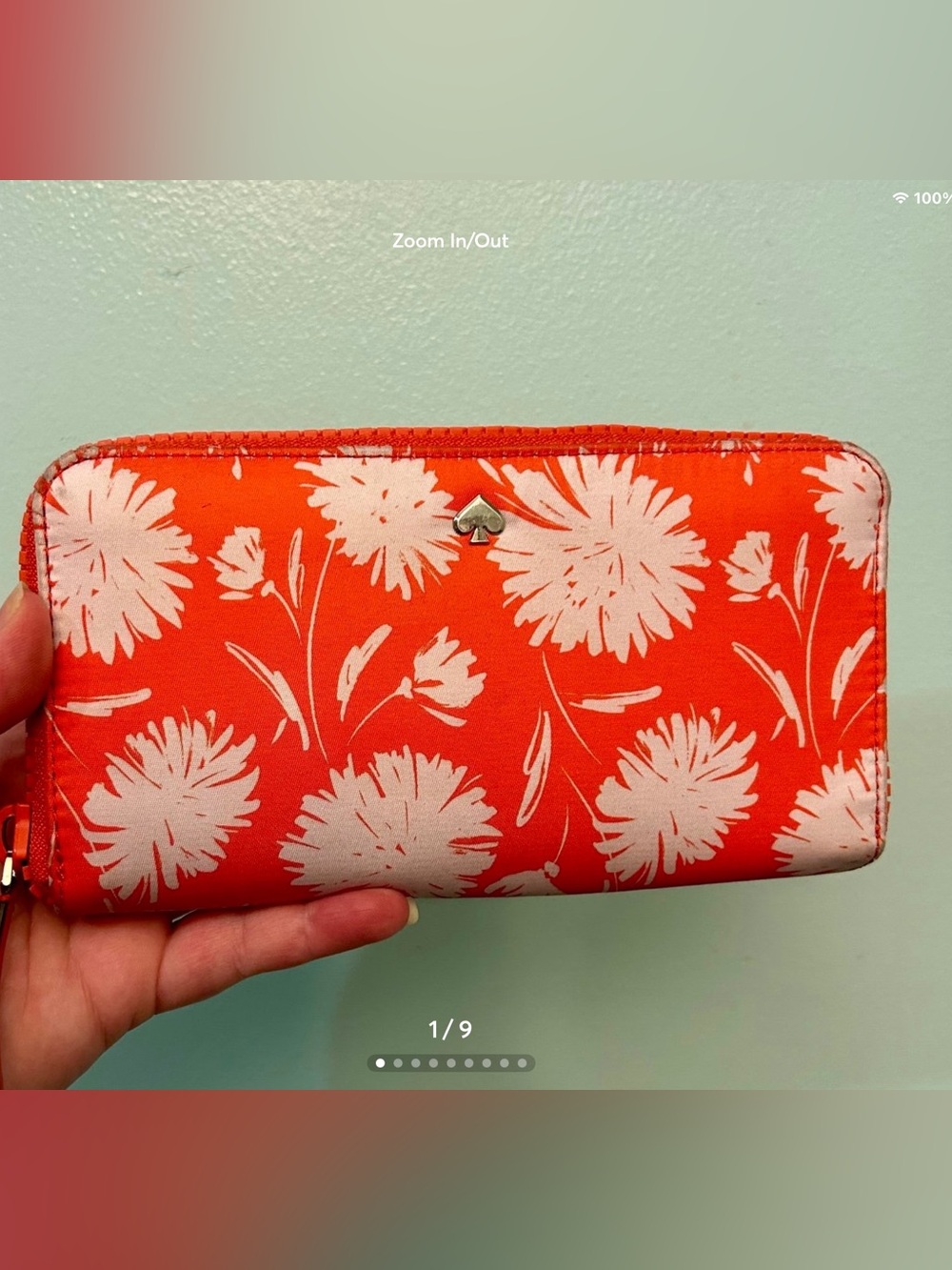 Kate Spade Wild Blossom Large Continental Wallet